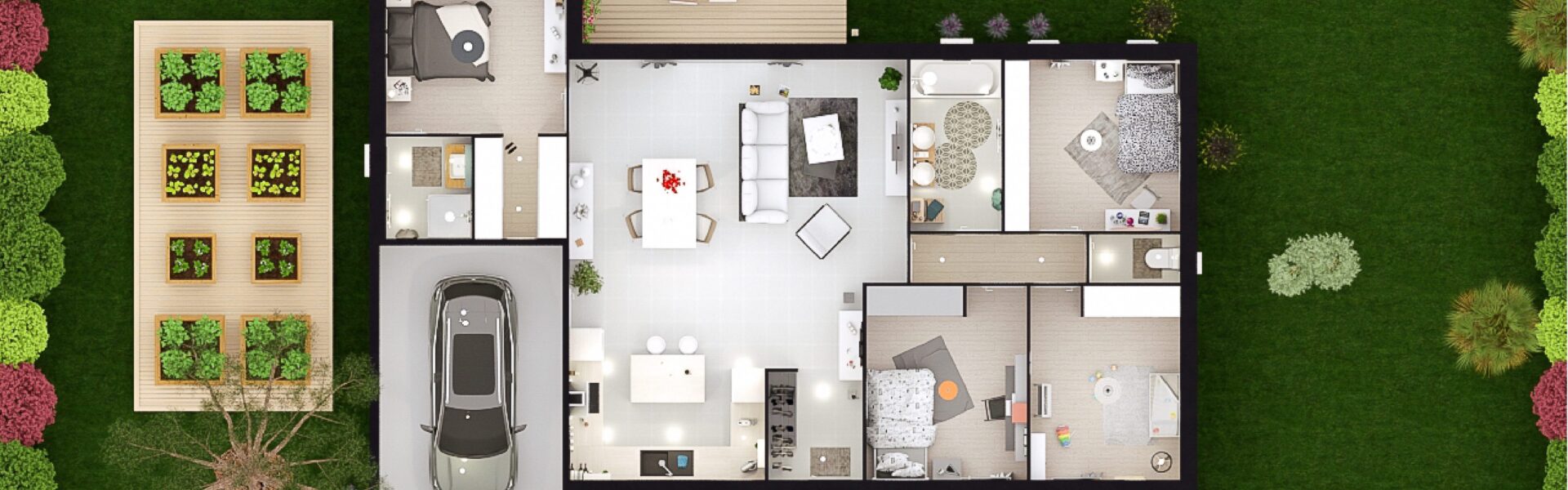 agencement intérieur 2D