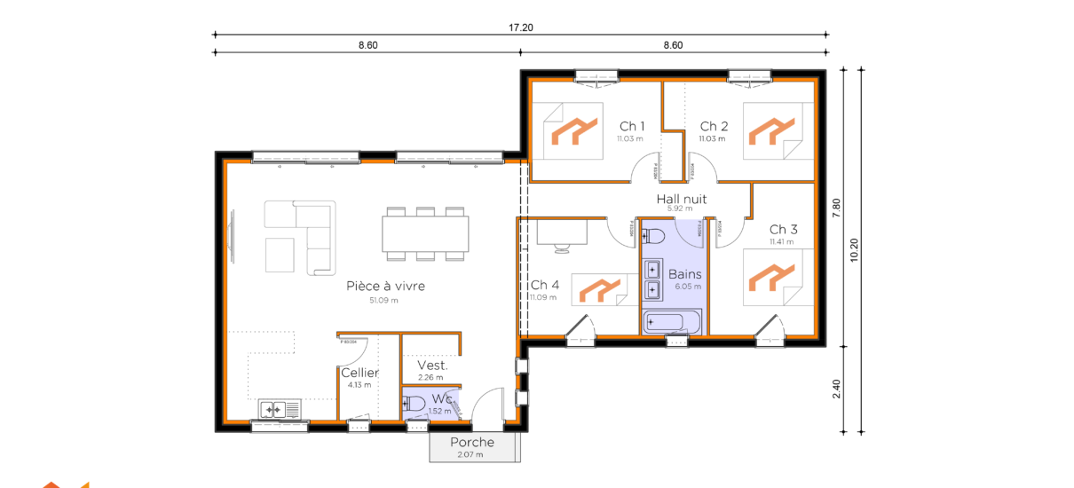 plan de maison design