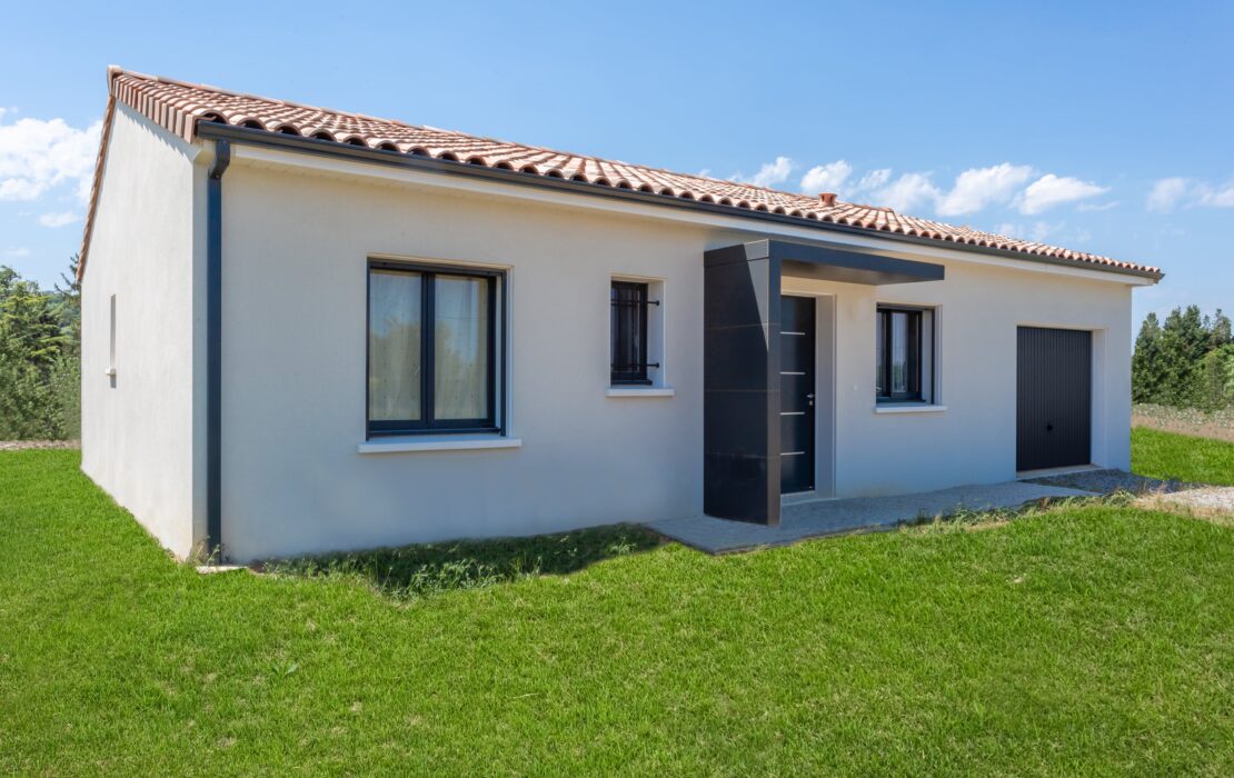 maison moderne dans la Haute Garonne ou le Tarn