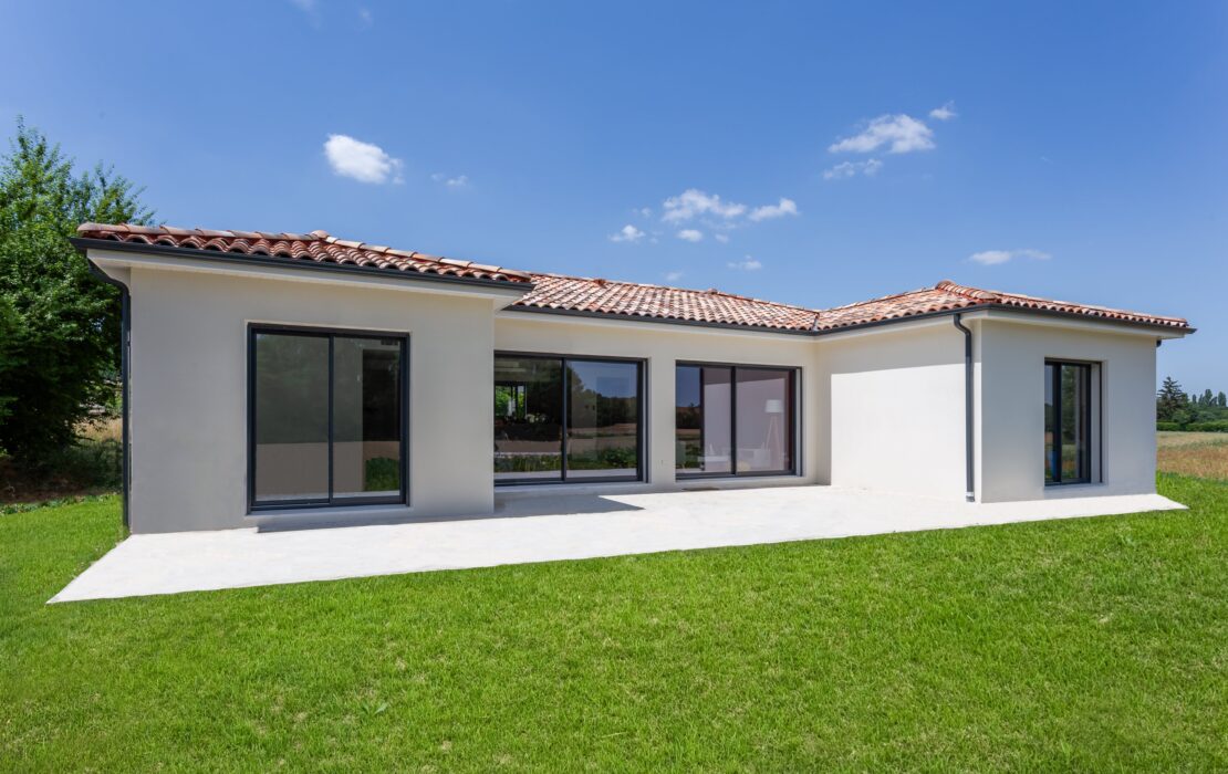 maison contemporaine dans la Haute Garonne ou le Tarn
