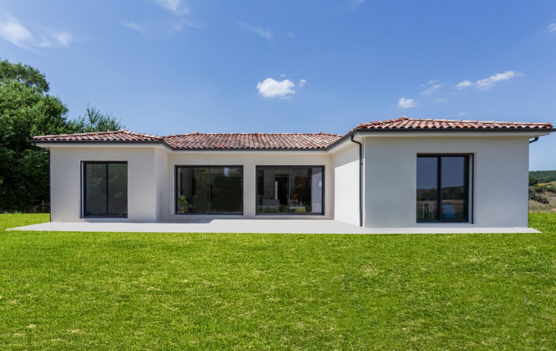 maison avec terrasse dans la Haute Garonne ou le Tarn