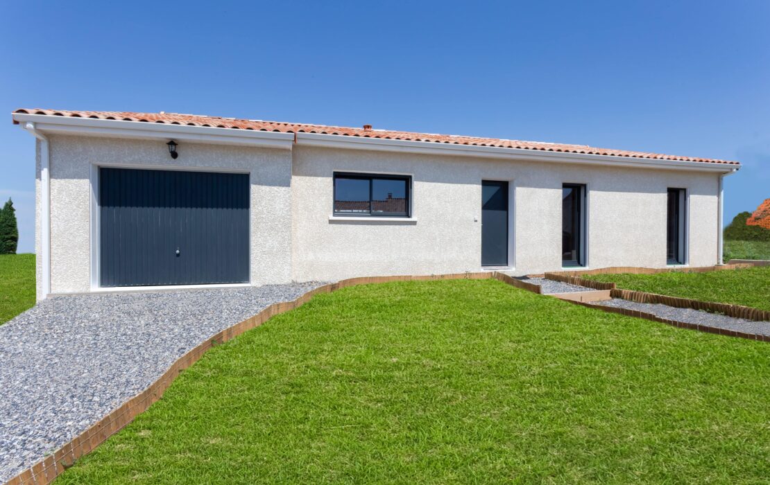 maison avec garage design
