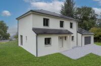 maison toit noir dans la Haute Garonne ou le Tarn