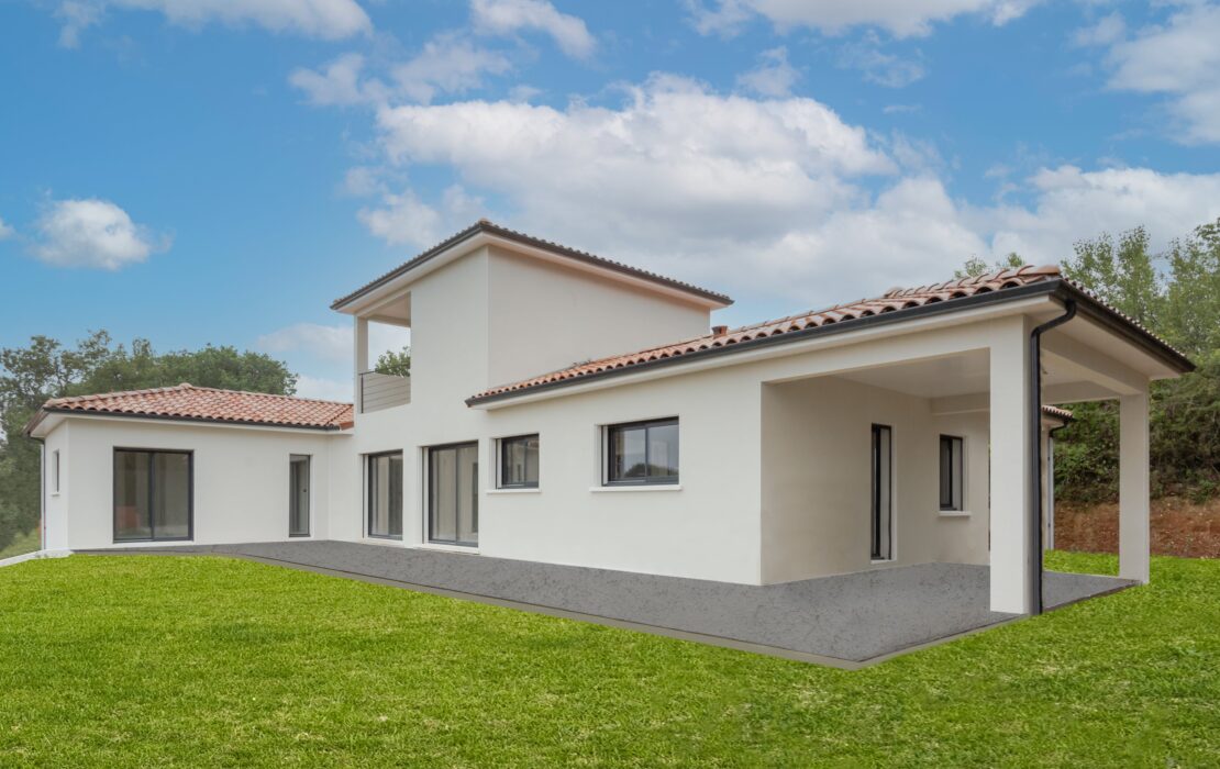maison avec terrasse dans la Haute Garonne ou le Tarn